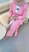 Liva ceket takım pembe 