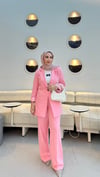 Liva ceket takım pembe 