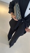 Liva ceket takım siyah 