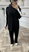 Liza takım siyah 