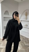 Marina atkılı takım siyah
