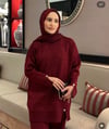 Marina triko takım bordo 