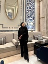 Marina triko takım siyah 