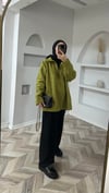 Mira keçe tunik yeşil 