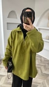 Mira keçe tunik yeşil 