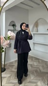 Nilda gömlek mor 