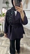 Nilda gömlek mor 