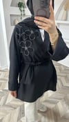 Nilda gömlek siyah 