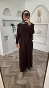 Nova sandy takım kahve 