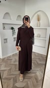 Nova sandy takım kahve 
