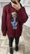 Sale kazak bordo 