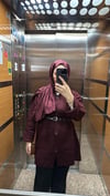 Sıla hırka bordo 