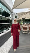 Sıla takım bordo 