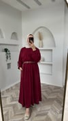 Su etek takım bordo 