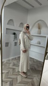 Suen triko takım bej 