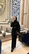 Tasarım tüvit ceket siyah ön sipariş 