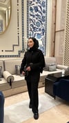 Tasarım tüvit ceket siyah ön sipariş 