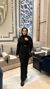 Tasarım tüvit ceket siyah ön sipariş 