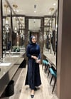 TAŞLI ETEK LACİVERT 