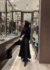 TAŞLI ETEK SİYAH 