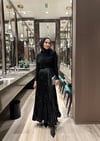 TAŞLI ETEK SİYAH 
