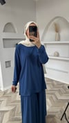 Tomi sandy takım indigo 