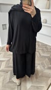 Tomi sandy takım siyah 