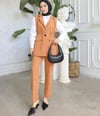 YELEKLİ 3LÜ TAKIM CAMEL 