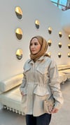 Zarina Trenç ceket taş 