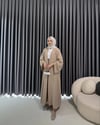 Zilan abaya bej 