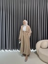 Zilan abaya bej 