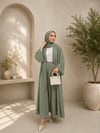 Zilan abaya yeşil 
