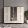  ÇAKRA 6 KAPILI DOLAP %100 MDF