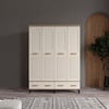  HAYYAM 4 KAPILI DOLAP %100 MDF
