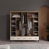  HAYYAM 5 KAPILI DOLAP %100 MDF