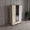  KİSRA 3 KAPILI DOLAP %100 MDF