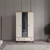  KİSRA 3 KAPILI DOLAP %100 MDF