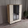  KİSRA 4 KAPILI DOLAP %100 MDF