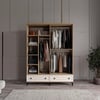  KİSRA 4 KAPILI DOLAP %100 MDF