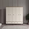  KİSRA 5 KAPILI DOLAP %100 MDF