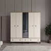  KİSRA 5 KAPILI DOLAP %100 MDF
