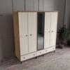  KİSRA 5 KAPILI DOLAP %100 MDF
