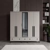  KONFOR 5 KAPILI DOLAP %100 MDF