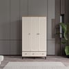  OSKAR 3 KAPILI DOLAP %100 MDF