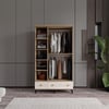  OSKAR 3 KAPILI DOLAP %100 MDF