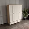  SARDUNYA 4 KAPILI DOLAP %100 MDF