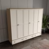  SARDUNYA 6 KAPILI DOLAP %100 MDF