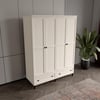  SARDUNYA AYTAŞI 4 KAPILI DOLAP %100 MDF
