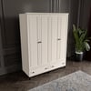 ZÜHRE 4 KAPILI DOLAP %100 MDF