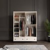  ZÜHRE 4 KAPILI DOLAP %100 MDF